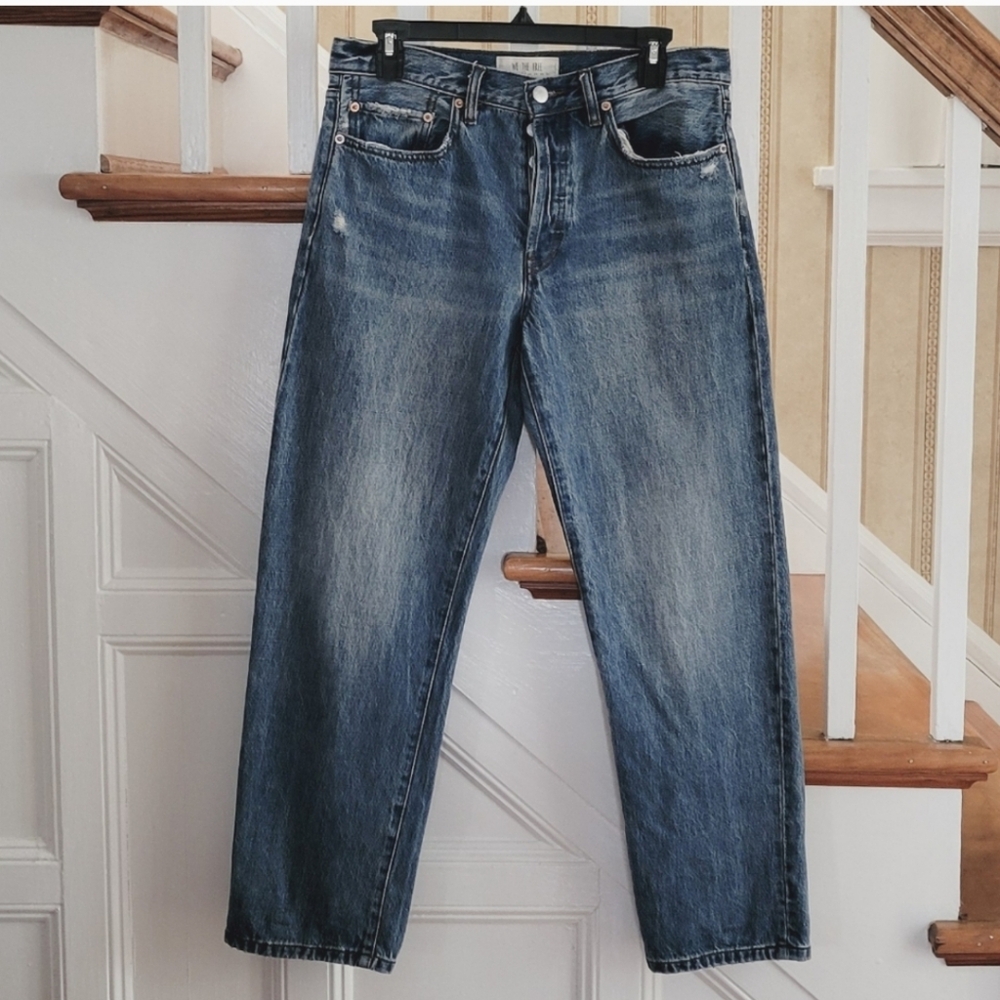 WE THE FREE Button Up Blue Denim Jeans Size 27
